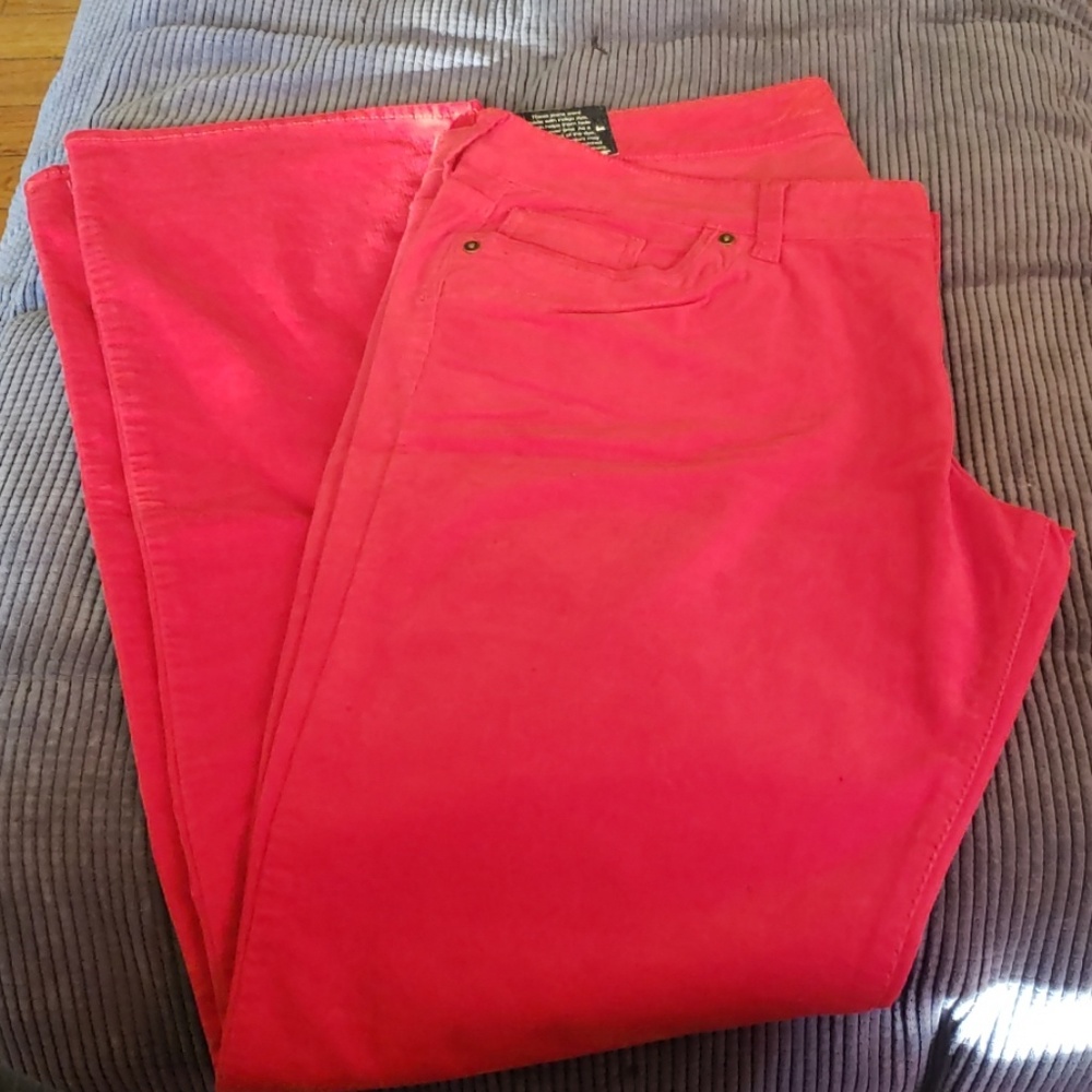Delias Morgan Red Cords Bootcut